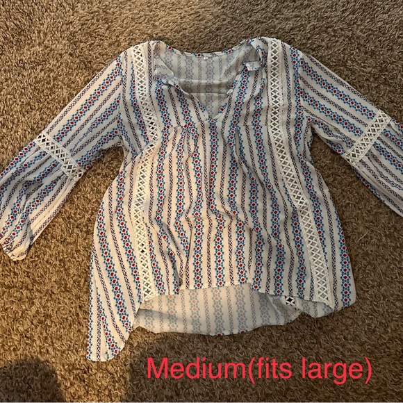 Chiffon long sleeve top - Picture 1 of 1